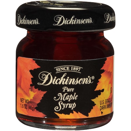 Dickinson Dickinson Maple Syrup 1.6 oz. Jar, PK72 5150003907